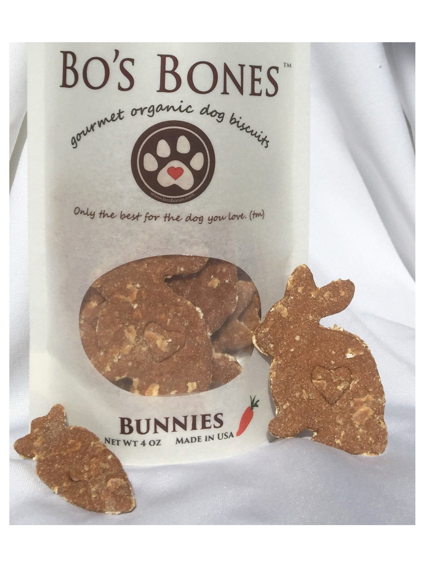 Bunnies & "Carrots", 4oz bag, BACK IN STOCK!